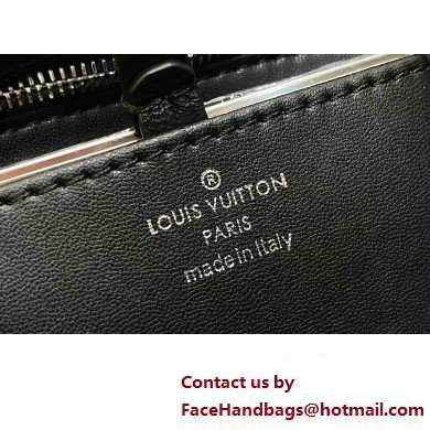 Louis Vuitton Lambskin GO-14 MM Bag M25046 Black/Silver 2025