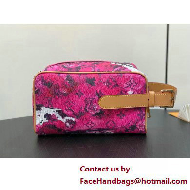 Louis Vuitton Locker Dopp Kit Bag Floral Print 01 2025