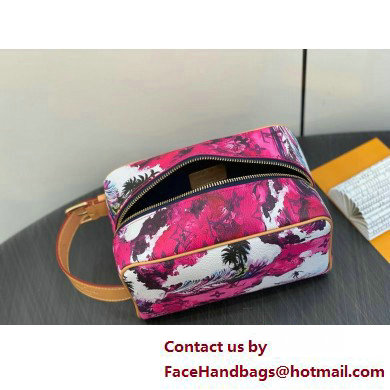 Louis Vuitton Locker Dopp Kit Bag Floral Print 01 2025