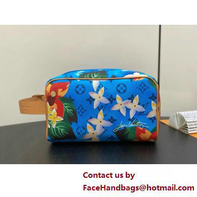 Louis Vuitton Locker Dopp Kit Bag Floral Print 02 2025