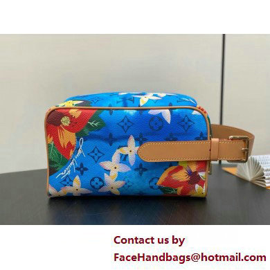 Louis Vuitton Locker Dopp Kit Bag Floral Print 02 2025