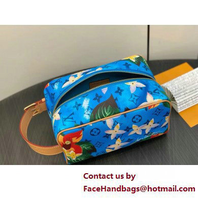 Louis Vuitton Locker Dopp Kit Bag Floral Print 02 2025