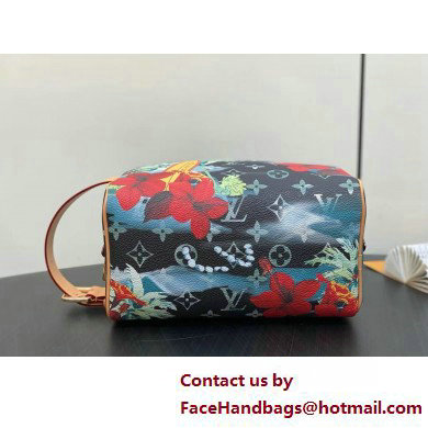 Louis Vuitton Locker Dopp Kit Bag Floral Print 04 2025