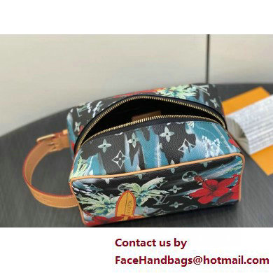 Louis Vuitton Locker Dopp Kit Bag Floral Print 04 2025