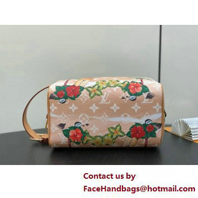 Louis Vuitton Locker Dopp Kit Bag Floral Print M24799 2025