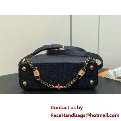 Louis Vuitton Lovelock chain Taurillon leather Capucines BB Bag M23950 Black 2025