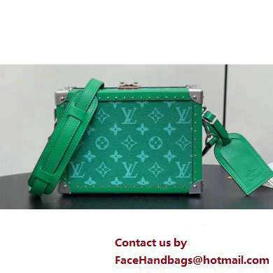 Louis Vuitton Monogram Canvas Clutch Box Bag M11058 Green 2025