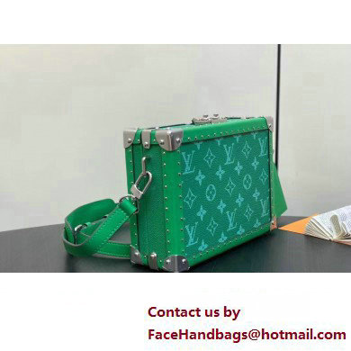 Louis Vuitton Monogram Canvas Clutch Box Bag M11058 Green 2025