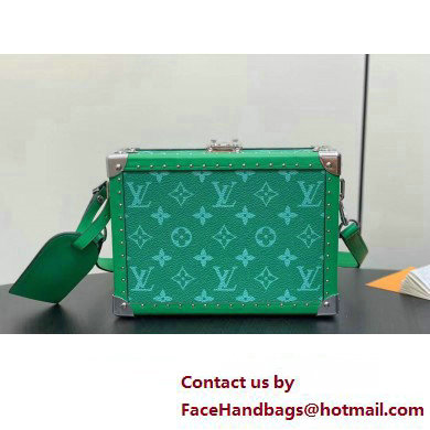 Louis Vuitton Monogram Canvas Clutch Box Bag M11058 Green 2025