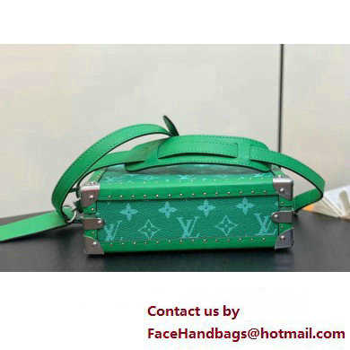 Louis Vuitton Monogram Canvas Clutch Box Bag M11058 Green 2025