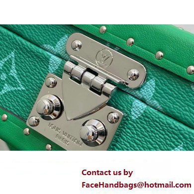 Louis Vuitton Monogram Canvas Clutch Box Bag M11058 Green 2025