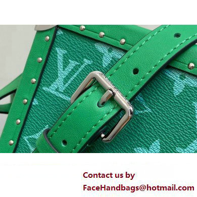 Louis Vuitton Monogram Canvas Clutch Box Bag M11058 Green 2025