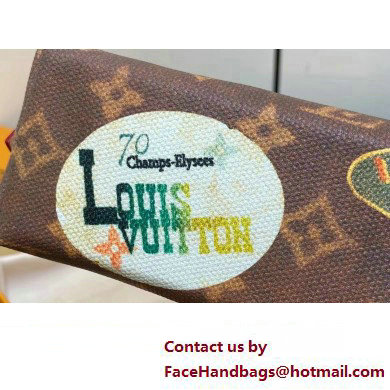 Louis Vuitton Monogram Canvas Cosmetic Pouch Bag Flight Mode M83597 2025