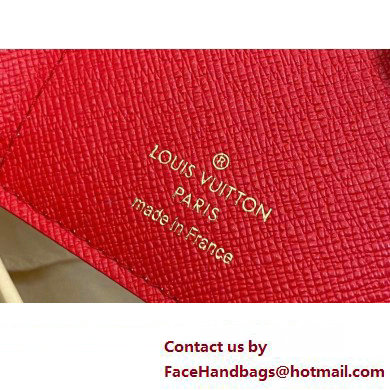 Louis Vuitton Monogram Canvas Lisa Wallet Flight Mode 2025