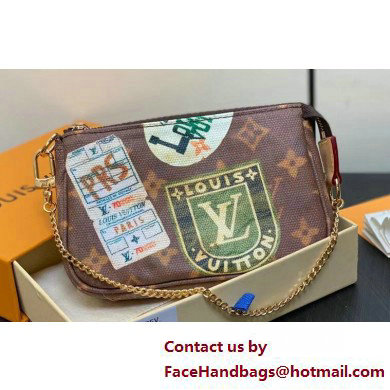 Louis Vuitton Monogram Canvas Mini Pochette Accessoires Bag Flight Mode M58009 2025 - Click Image to Close