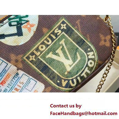 Louis Vuitton Monogram Canvas Mini Pochette Accessoires Bag Flight Mode M58009 2025