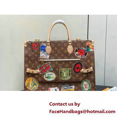 Louis Vuitton Monogram Canvas OnTheGo Voyage Bag Flight Mode M47147 2025