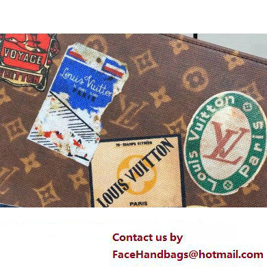 Louis Vuitton Monogram Canvas Toilet Pouch Bag Flight Mode M83487 2025