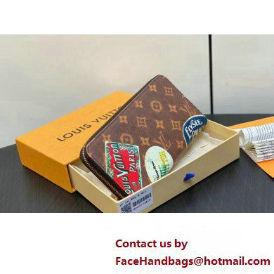 Louis Vuitton Monogram Canvas Zippy Wallet Flight Mode 2025