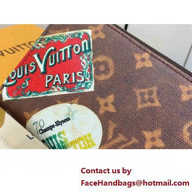 Louis Vuitton Monogram Canvas Zippy Wallet Flight Mode 2025