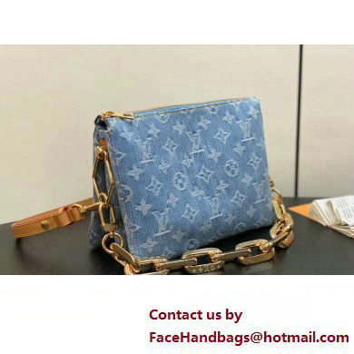 Louis Vuitton Monogram Denim Coussin BB Bag M11401 LV By The Pool Sky Blue 2025