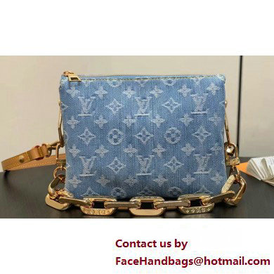 Louis Vuitton Monogram Denim Coussin BB Bag M11401 LV By The Pool Sky Blue 2025