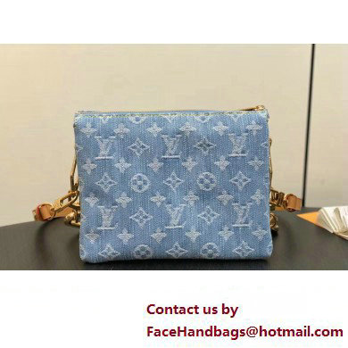 Louis Vuitton Monogram Denim Coussin BB Bag M11401 LV By The Pool Sky Blue 2025