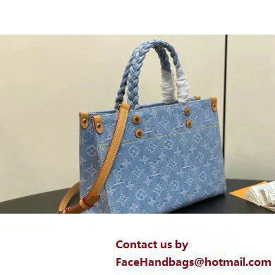 Louis Vuitton Monogram Denim Let Go PM Bag M24897 Sky Blue 2025