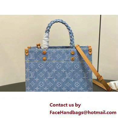 Louis Vuitton Monogram Denim Let Go PM Bag M24897 Sky Blue 2025