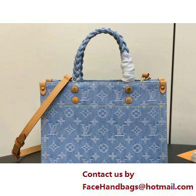 Louis Vuitton Monogram Denim Let Go PM Bag M24897 Sky Blue 2025