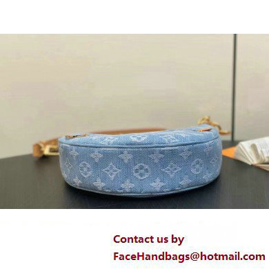 Louis Vuitton Monogram Denim Loop Bag M24846 Sky Blue 2025