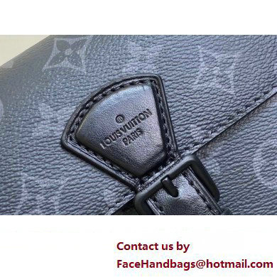 Louis Vuitton Monogram Eclipse canvas Montsouris Wearable Wallet Bag M83567 2025