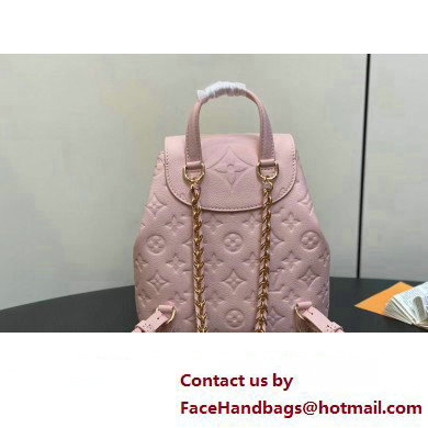 Louis Vuitton Monogram Empreinte leather Backup Backpack Bag M47074 Pink 2025