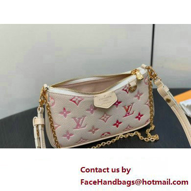 Louis Vuitton Monogram Empreinte leather Easy Pouch On Strap Bag M83448 Sunrise Aquarelle 2025