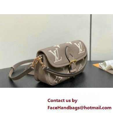 Louis Vuitton Monogram Empreinte leather Nano Diane Bag M83300 Tourterelle Beige / Cream 2025