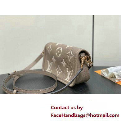 Louis Vuitton Monogram Empreinte leather Nano Diane Bag M83300 Tourterelle Beige / Cream 2025