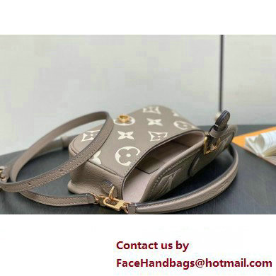 Louis Vuitton Monogram Empreinte leather Nano Diane Bag M83300 Tourterelle Beige / Cream 2025