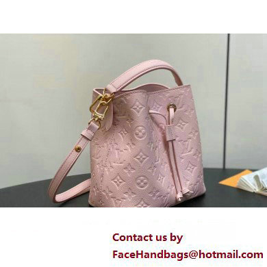 Louis Vuitton Monogram Empreinte leather Neonoe BB Bag M47038 Opal Pink 2025