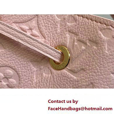 Louis Vuitton Monogram Empreinte leather Neonoe BB Bag M47038 Opal Pink 2025