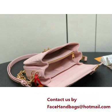 Louis Vuitton Monogram Empreinte leather Pochette Metis East West Bag M47045 Opal Pink 2025