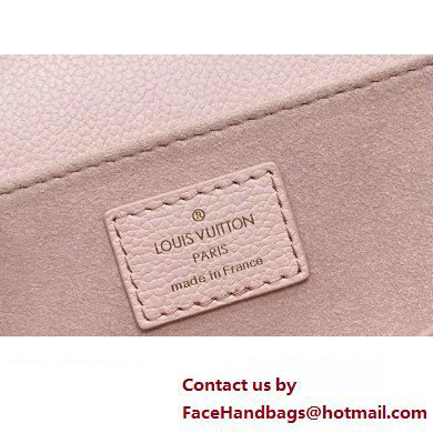 Louis Vuitton Monogram Empreinte leather Pochette Metis East West Bag M47045 Opal Pink 2025