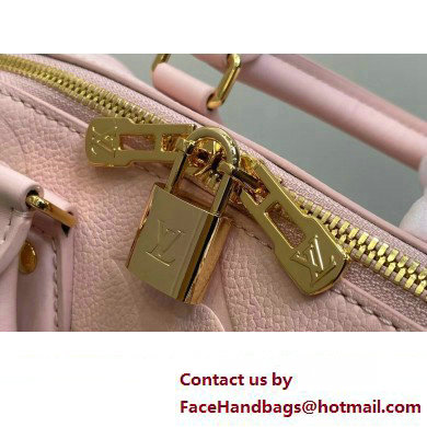 Louis Vuitton Monogram Empreinte leather Speedy Bandouliere 20 Bag M47136 Opal Pink 2025