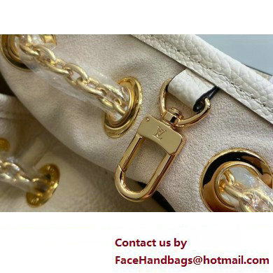 Louis Vuitton Monogram Empreinte leather Summer Bundle Bag M25452 Creamy 2025