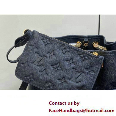 Louis Vuitton Monogram Empreinte leather Summer Bundle Bag M47209 Black 2025