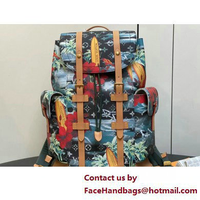 Louis Vuitton Monogram Surfincanvas Christopher MM Bag M24996 2025 - Click Image to Close