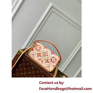 Louis Vuitton Monogram Tiles canvas Nano Diane Bag M83621 Coral 2025