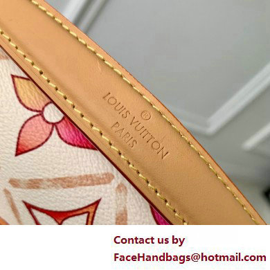 Louis Vuitton Monogram Tiles canvas Nano Diane Bag M83621 Coral 2025