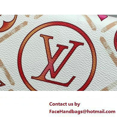 Louis Vuitton Monogram Tiles canvas Pochette Metis Bag M11461 Coral 2025