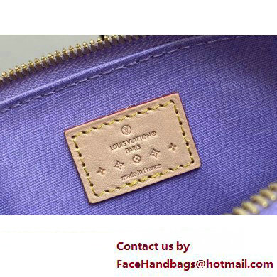 Louis Vuitton Monogram Vernis leather Nano Alma Bag New LV Remix M82974 Glossy Lilac 2025