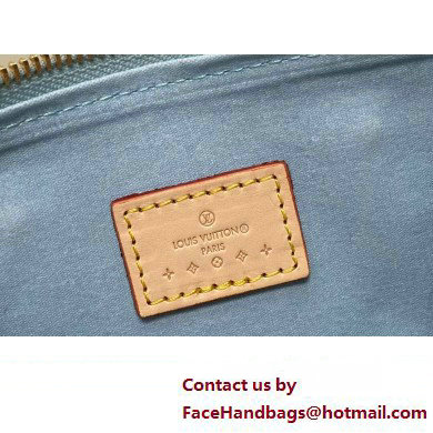 Louis Vuitton Monogram Vernis leather Nano Speedy Bag New LV Remix M83000 Sky Blue 2025